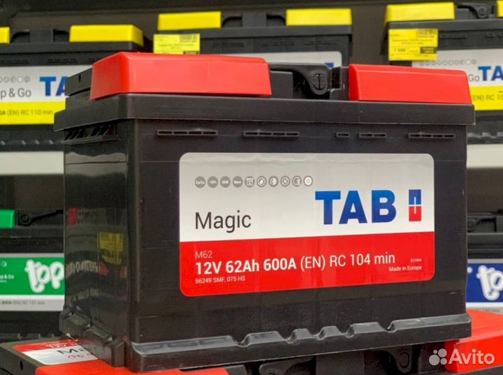 Аккумулятор TAB magic 62Ач
