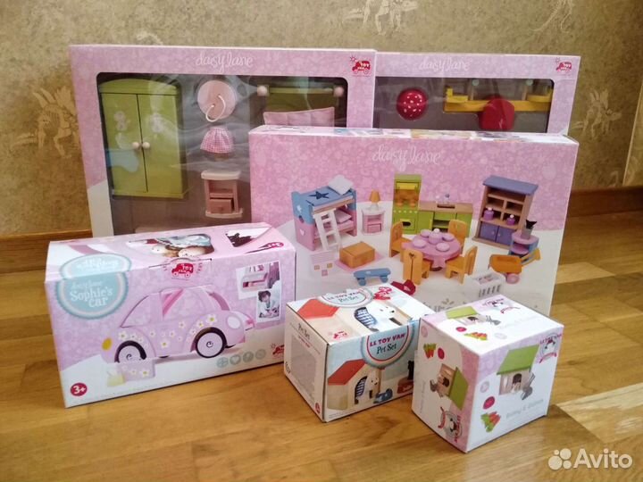 Мебель для кукольного домика LeToyVan подарок др