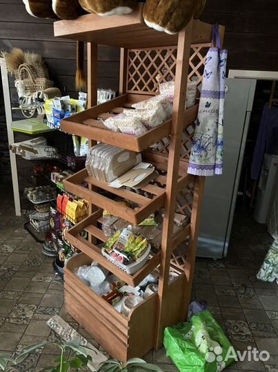 Деревянная хлебница
