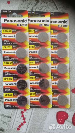 Батарейки 100 штук CR2032