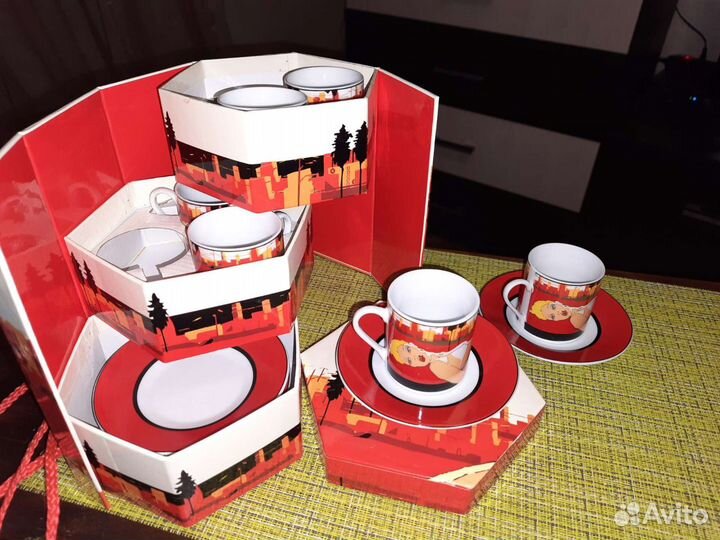 Кофейный сервиз фарфор