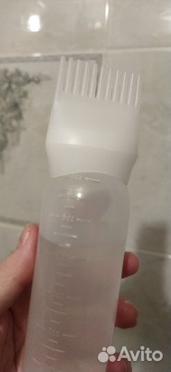 Бутылочка для нанесения уходовых средств для волос