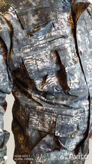 Камуфляжный костюм трансформер летний