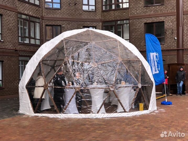 Геокупол для глэмпинга