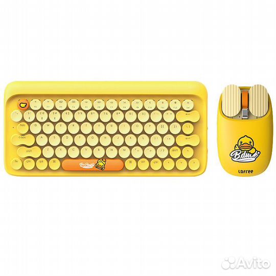 Комплект мышь + клавиатура Lofree x B.Duck Bluetoo