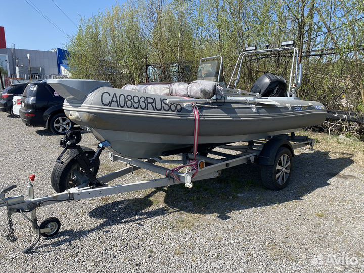 Лодка риб Skyboat 440RD + Mercury 40 EFI инжектор