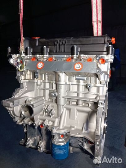 Двигатель новый KIA RIO solaris 1.6 G4FC2008-2016г