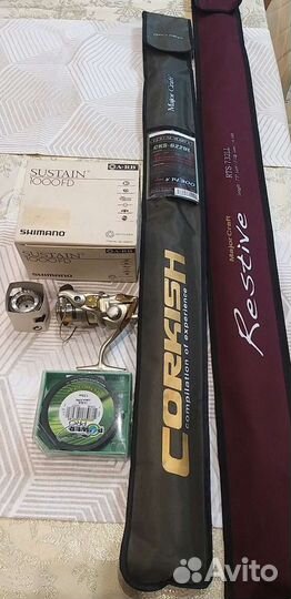 Спиннинг ультра лайт новый major craft corkish cks