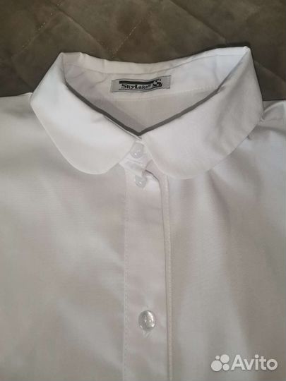 Блузка школьная белая для девочки