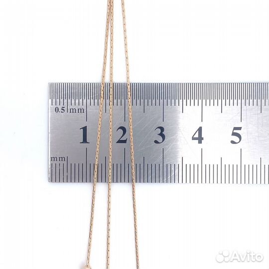 Золотое колье 585пр. вес: 7,94гр. длина: 38/46см