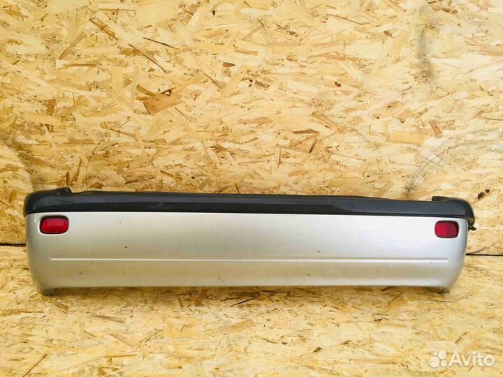 Бампер задний Дорест Toyota Raum EXZ10EXZ15 Серебр