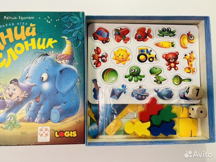 Синий слоник (настольная игра) 3+