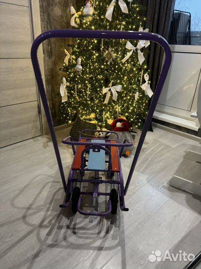 Санки на колесах