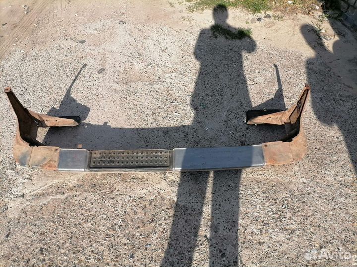 Задний бампер, защита бампера на УАЗ патриот