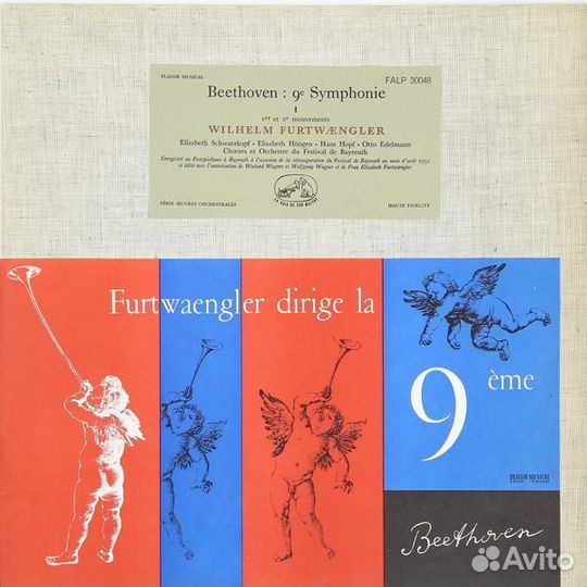 Винтаж - beethoven: № 9 symphonie (E. schwarzkopf