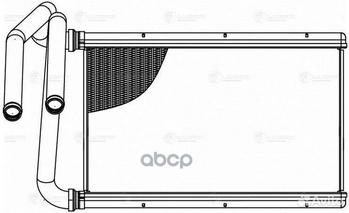 Радиатор печки sorento 06- LRH0853 luzar