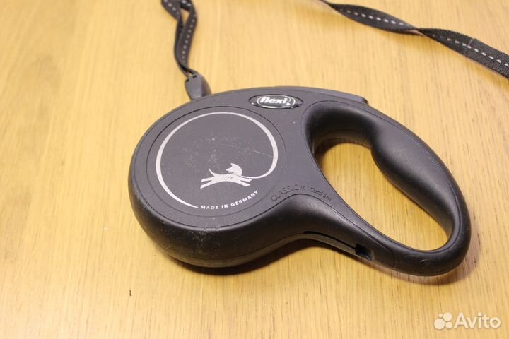 Поводок-рулетка трос Flexi New Classic 5m cord 5 м