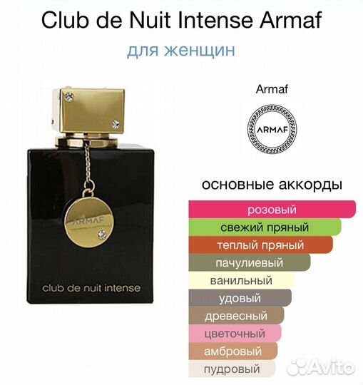 Club de Nuit Intense Armaf 105 мл