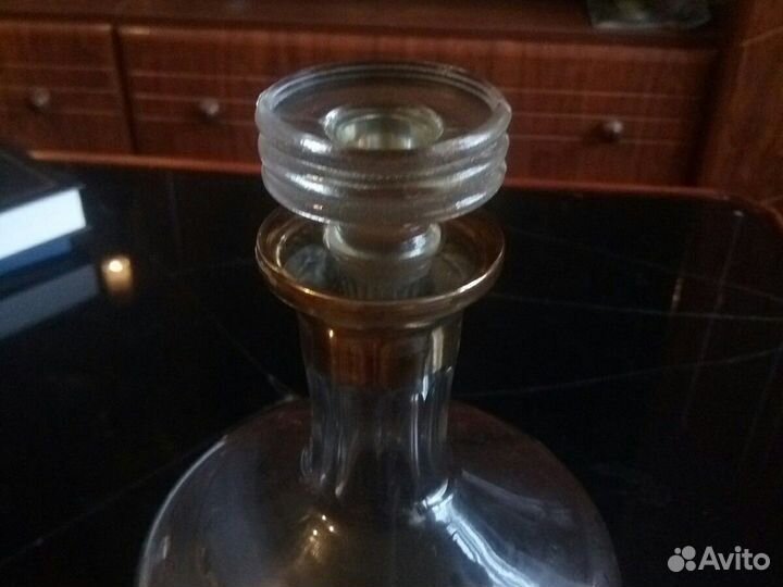 Хрустальные вазы, графин