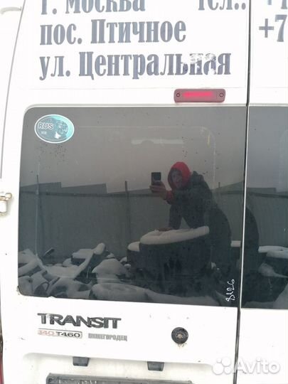Стекло заднее Ford Transit euro4 2.4d