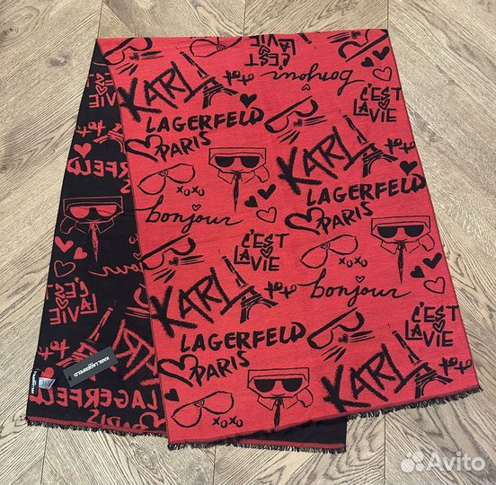 Шарф Karl Lagerfeld. Оригинал