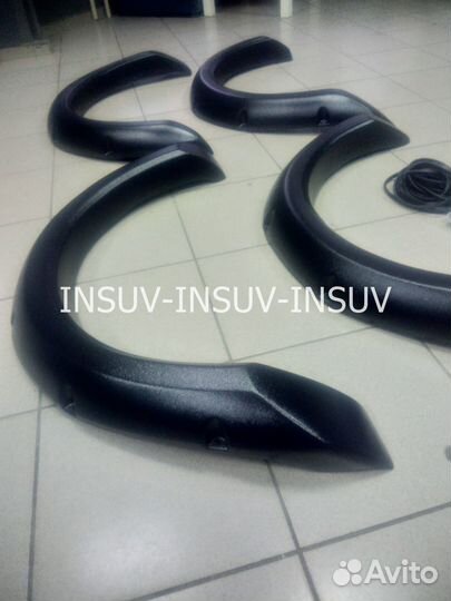 Расширители арок на ниву urban, ABS (антилаптеры)