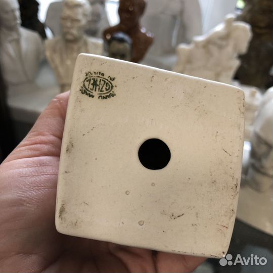 Бюст Сталин Дзержинский Гжель