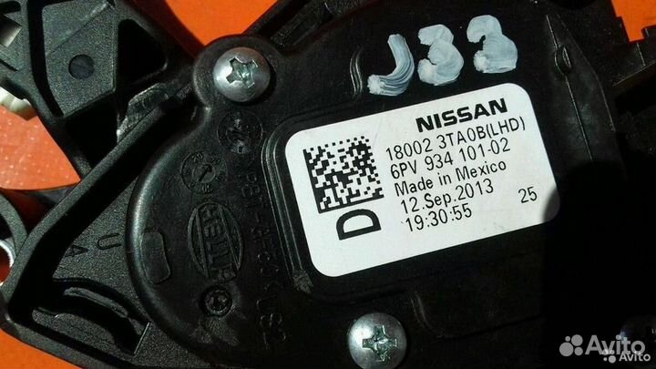 Педаль газа Nissan Teana L33 9(2013-2020)