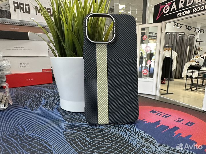 Чехол iPhone 15 Pro Max Kevlar