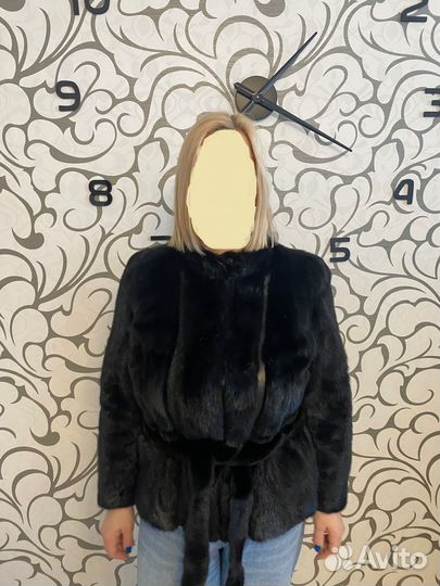 Шуба из норки Автоледи, 48 р-р