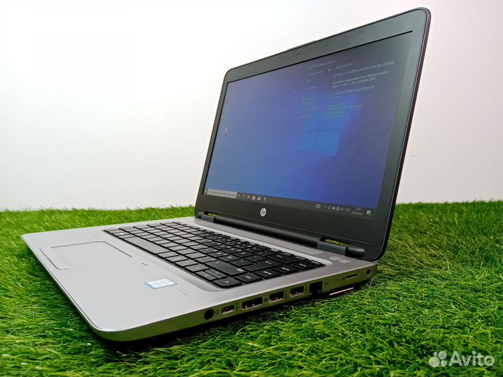 Ноутбук hp probook 640 g2 i3/8gb/ssd240gb/hd14