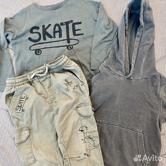 Пакеты вещей для мальчика ростом 98