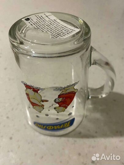 Кружка стеклянная