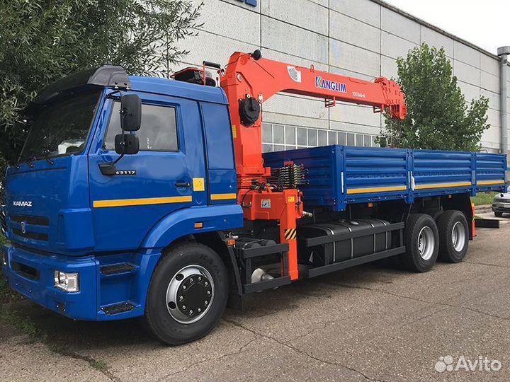 КАМАЗ 65117-3094-48 с КМУ, 2024