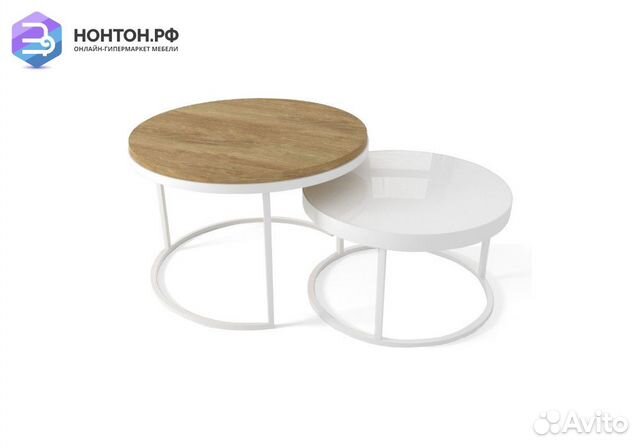 Стол Эрвин-2 белое стекло / дуб монтана