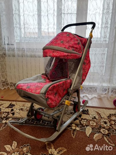 Коляска санки