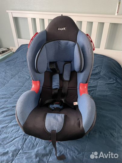 Автокресло Siger Кокон 9-25 кг (группа 1/2)