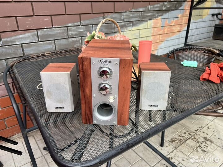 Колонки для компьютера с сабвуфером