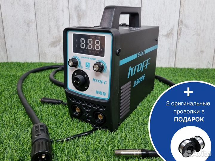 Полуавтомат Сварочный kroff 230GE с проволокой