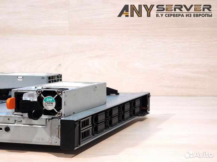 Сервер Dell R640 2x Bronze 3104 384Gb H330 10SFF