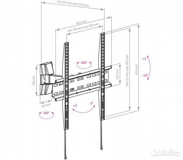 ARMmedia Кронштейн ARM Media LCD-413