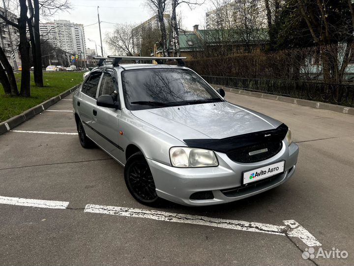 Hyundai Accent 1.5 МТ, 2003, 272 961 км