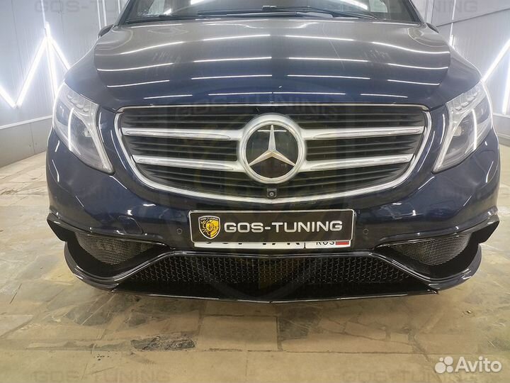 Тюнинг передний бампер Prestige на Мерседес V 447