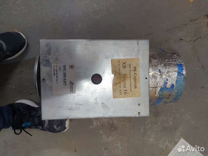 Эл. нагреватель для круглого канала енс 200-9,0/3