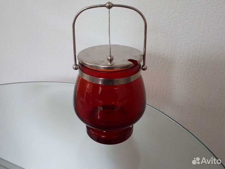 Сахарница стекло СССР