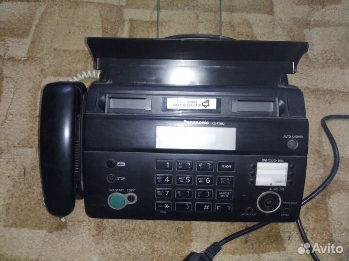 Факс panosonic kx-ft982ru