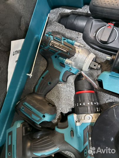 Набор инструментов 4в1 аккумуляторный