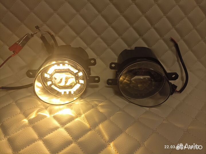 Противотуманные фары тойота/лексус 3в1 линзы