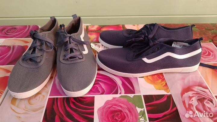 Мужские кеды размер 45-46