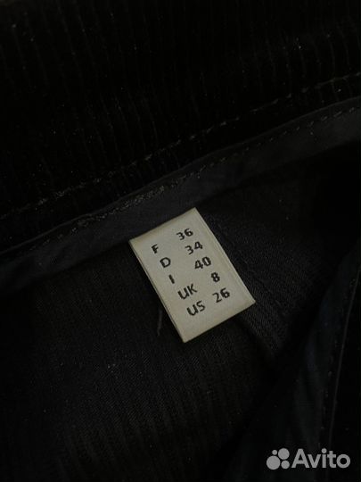 Юбка черная Lacoste